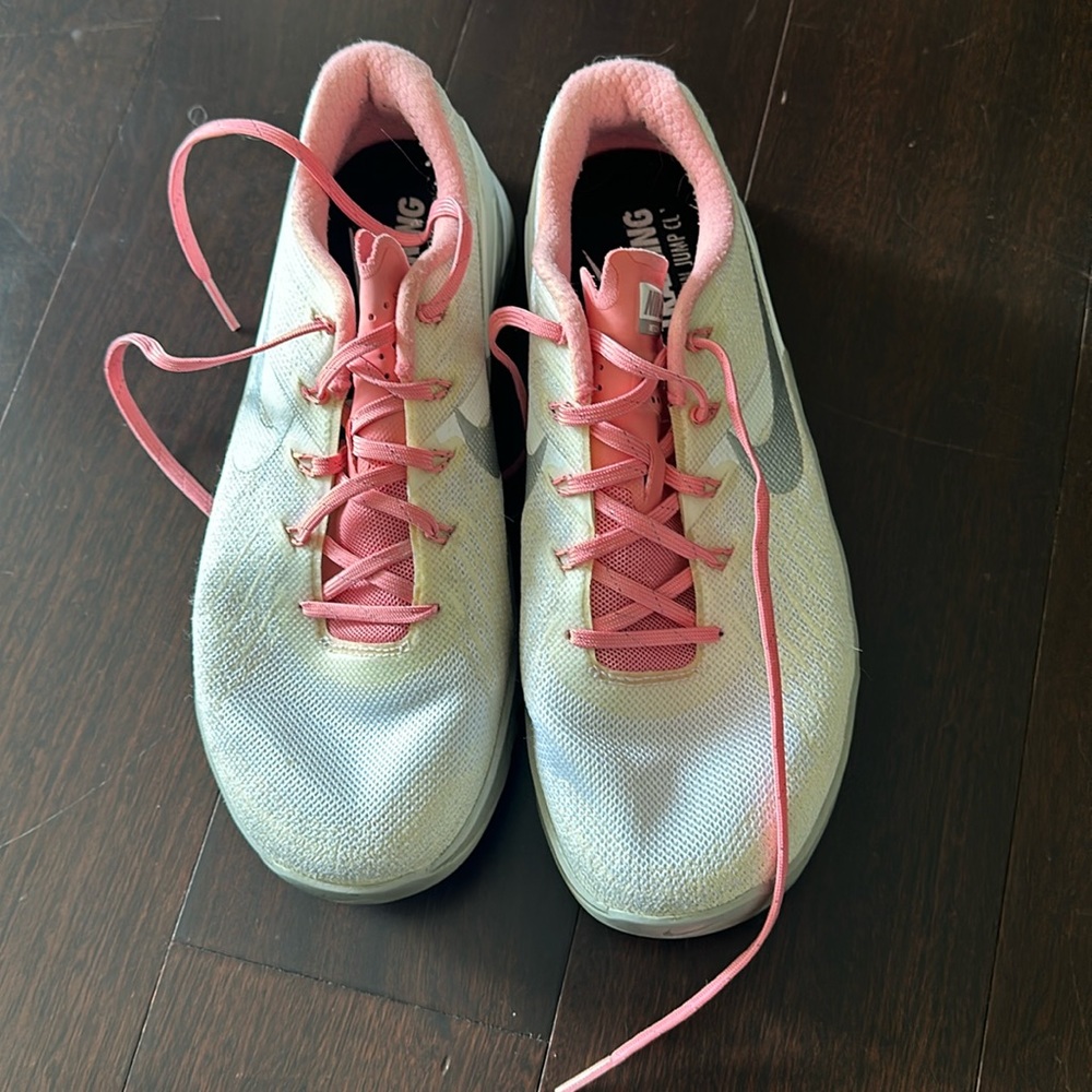 Pink & White Nike Metcon Training Shoes / Runners
